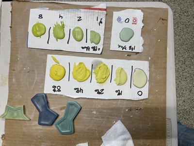 Grout Color Line-Test